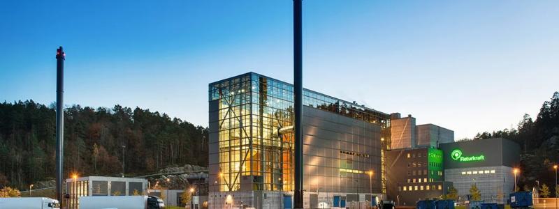 Returkrafts avfallsförbränningsanläggning i Kristiansand. Foto: Returkraft