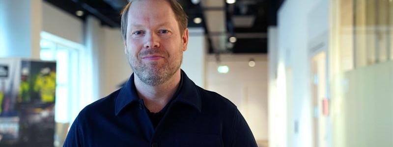 Robin Eriksson. Pressbild: Veidekke