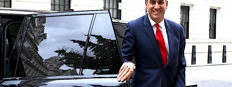 Storbritanniens energiminister Ed Milliband. Foto: Storbritanniens regering
