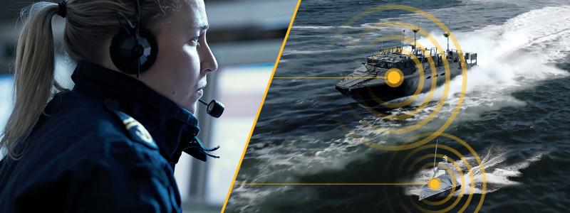 Saabs nya system, Autonomous Ocean Core, är ett system med öppen arkitektur som möjliggör autonom drift för fartyg och andra marina farkoster. Foto: Saab