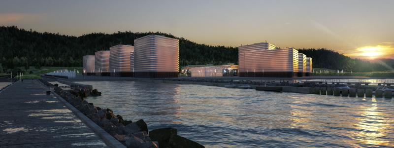 Illustration av SMR Campus.