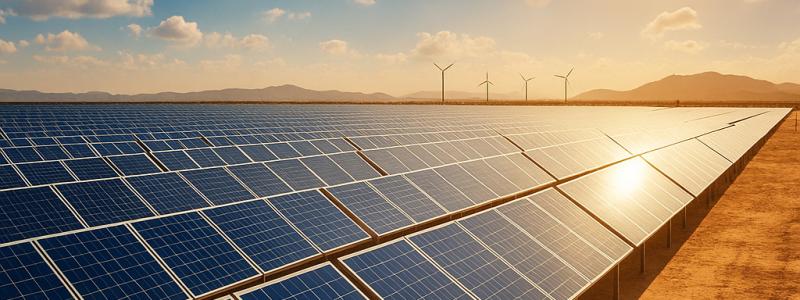 Samtidigt som industrins behov av el ökar, särskilt i samband med elektrifiering och vätgasproduktion, riktas stödsystemen allt mer mot storskaliga anläggningar snarare än privatpersoners investeringar i solpaneler. Bild: Upphovsrätt:  Illustration: AI-genererad bild. Ej ett fotografi.