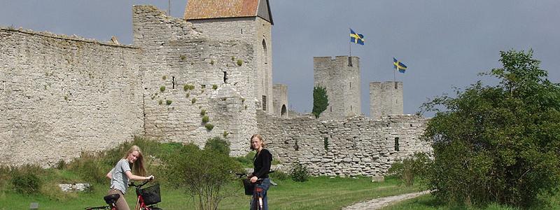 Historiska stadsmuren i Visby. Foto: Wikipedia Common, kredit, Frank Baldus,