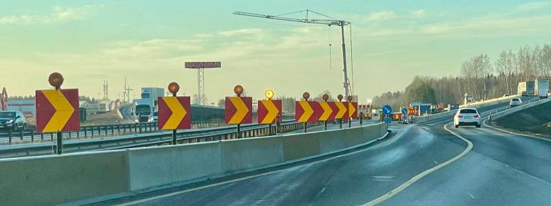 Vägarbete: Foto: Stina Wickenberg