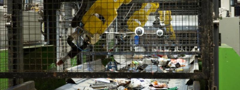 3 x Recycleye QualiBot in action. Photo: Tetra Pak