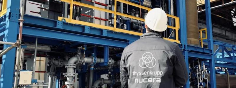 Thyssenkrupp Nucera försöker nu efterlikna framgångarna inom sitt klor-alkaliområde där serviceavtal står för omkring hälften av omsättningen. Foto: Thyssenkrupp Nucera