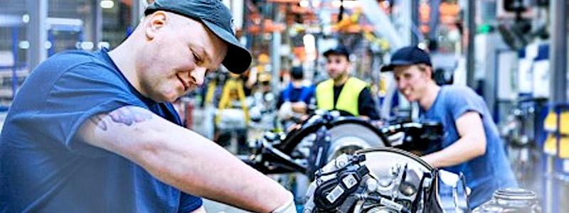 Thyssenkrupp Automotive Body Solutions kommer att minska upp till 230 tjänster vid fyra anläggningar i området kring Heilbronn. Symbolbild,
Foto: Thyssenkrupp Automotive Technology