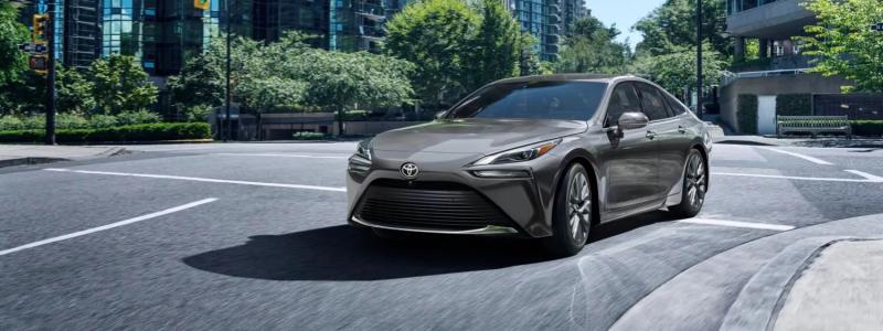 En reklambild på Toyota Mirai 2025
Foto: Toyota