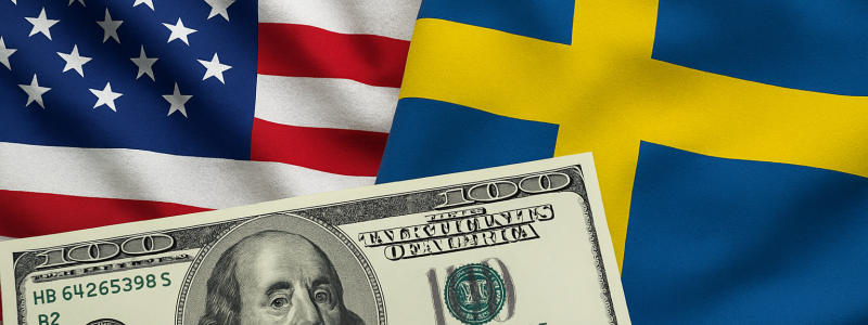 En ny analys från Kommerskollegium visar att Sveriges export och import till USA kan minska med omkring 9 respektive 17 procent om de införda och planerade tilläggstullarna blir bestående. Bild: Arkivbild