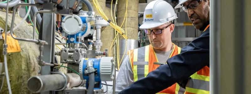 En inblick i Utility Globals demonstrationssystem H2Gen. Foto: Utility Global