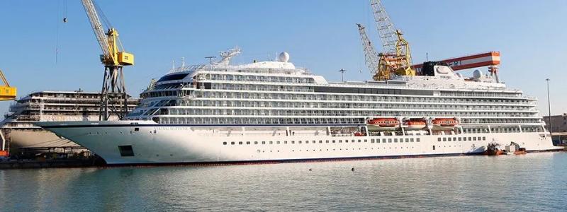 Viking och Fincantieri hade testat ett bränslecellsystem på 100 kW ombord på Viking Neptune.
Foto: Fincantieri