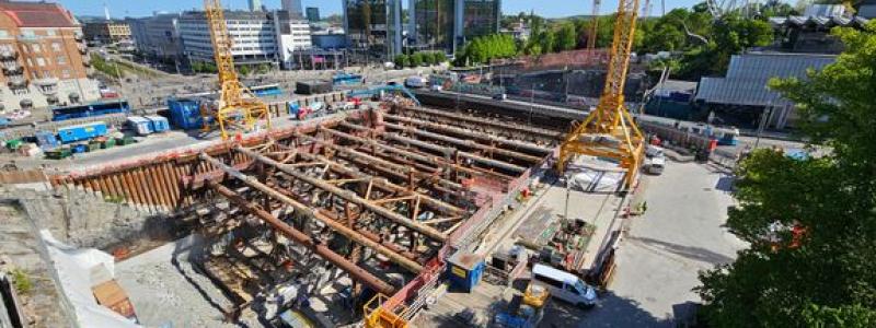Västlänken, Korsvägen Foto: Trafikverket