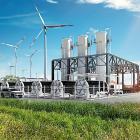 En illustration av EWEs vätgasprojekt Clean Hydrogen Coastline. Bild: EWE