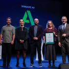 Utmärkelsen AI i samhällets tjänst delas ut för första gången under Kvalitetsmässan 2025. Foto: Svenska Mässan Gothia Towers