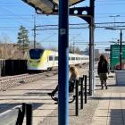 Ett av Arlanda express norrgående  tåg. Foto: Stina Wickenberg