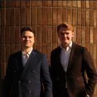 Calviks styrelseordförande och medgrundare; Carl Renman och Viktor Rönn, vd och medgrundare. Foto: Calviks