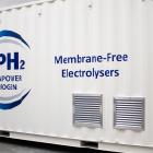 Container med en elektrolysör från  Clean Power Hydrogen (CPH2)  Foto: CPH2