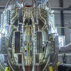 Tokamak Energys Demo4 – ett komplett system av HTS-magneter byggda i en tokamak-konfiguration. Foto: Tokamak Energy