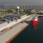 Den danska drömmen om en konstgjord energiö i Östersjön lever. Den lokala enigheten på Bornholm speglar ett större intresse för att upprätthålla Danmarks roll som ledande aktör inom grön energi i regionen. Illustration Ramboll Group