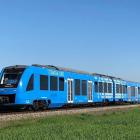 Ett vätgasdrivet Coradia iLint-tåg från Alstom, samma modell som testades i Groningen innan regionen övergav vätgasplanerna. Foto: Alstom