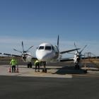 Från och med 12 juni pausas all flygtrafik mellan Örnsköldsvik och Arlanda. Foto: Örnsköldsviks kommun