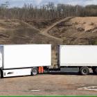 Den första eldrivna lastbil hjälper Region Halland ta miljökliv inom tunga transporter. Foto: Region Halland