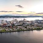 Herøya industripark, där omkring 80 företag, inklusive NEL, är verksamma. Foto: ©Herøya Industripark