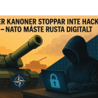 Cyberattacker blir allt vanligare och mer sofistikerade, ofta med stöd av artificiell intelligens. Bild: Arctic Wolf