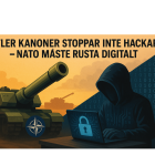 Cyberattacker blir allt vanligare och mer sofistikerade, ofta med stöd av artificiell intelligens. Bild: Arctic Wolf