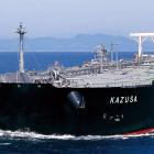 Tankfartyg i Hormuzsundet, en av världens viktigaste transportleder för olja och LNG. Foto: Mitsui Lines