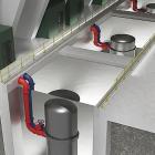 Anläggning med flera LDR-50-enheter. Steady Energys modulära värmereaktor är avsedd att byggas under mark i tät stadsmiljö. Bild: Steady Energy