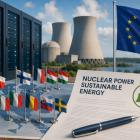Datacenter och AI-anläggningar väntas stå för en snabbt växande del av Europas elförbrukning under de kommande åren. Flera medlemsstater ser därför kärnkraft som en viktig del av lösningen för att säkerställa stabil och koldioxidsnål energiförsörjning. Bild. Ej fotografi. AI-genererad bild. Copyright: Conventus