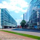 Unipers huvudkontor ligger i Düsseldorf i Tyskland. Det är beläget i stadens Media Harbour. Foto: Uniper