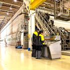 UPM:s pappersmaskin i tyska Ettringen. Foto: UPM