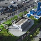 Österrikiska ståljätten Voestalpine och VERBUND bygger vidare på världens längst pågående PEM-elektrolysanläggning, H2FUTURE, i Linz. Utbyggnaden omfattar produktion, kompression, rening, lagring, lastning och vidare användning av ren vätgas. Foto/illustration: Voestalpine