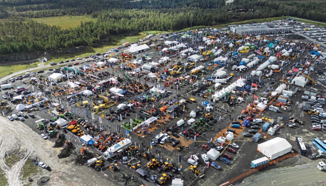 Entreprenad Live disponerade 60 000 kvadratmeter mässyta i Härryda nära Landvetter i Göteborg.
FOTO: Elmia
