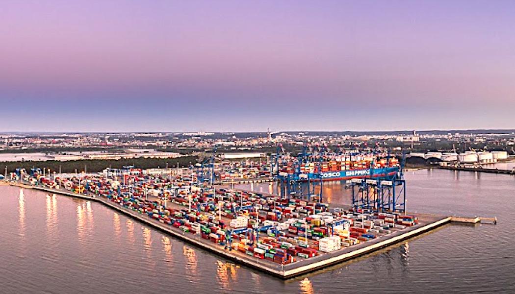 På grund av trängseln i Gdansk hamn kommer importgods att omdirigeras. Foto: DCT Gdansk Baltic Hub, pressfoto