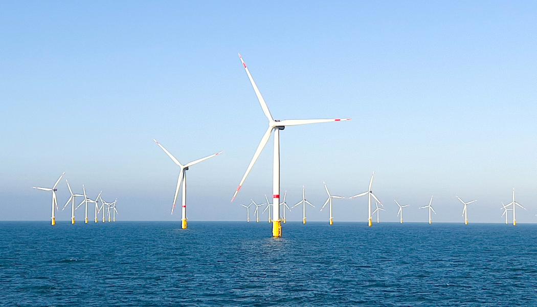 Nordsjöenergi från tyska RWE:s vindturbiner. Foto: RWE 