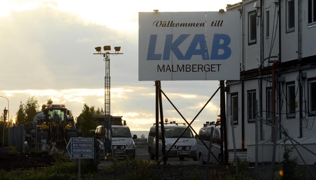 Foto Thord Nilson: Malmbergsgruvan utanför Gällivare utrymdes efter ett it-haveri. Arkivbild.