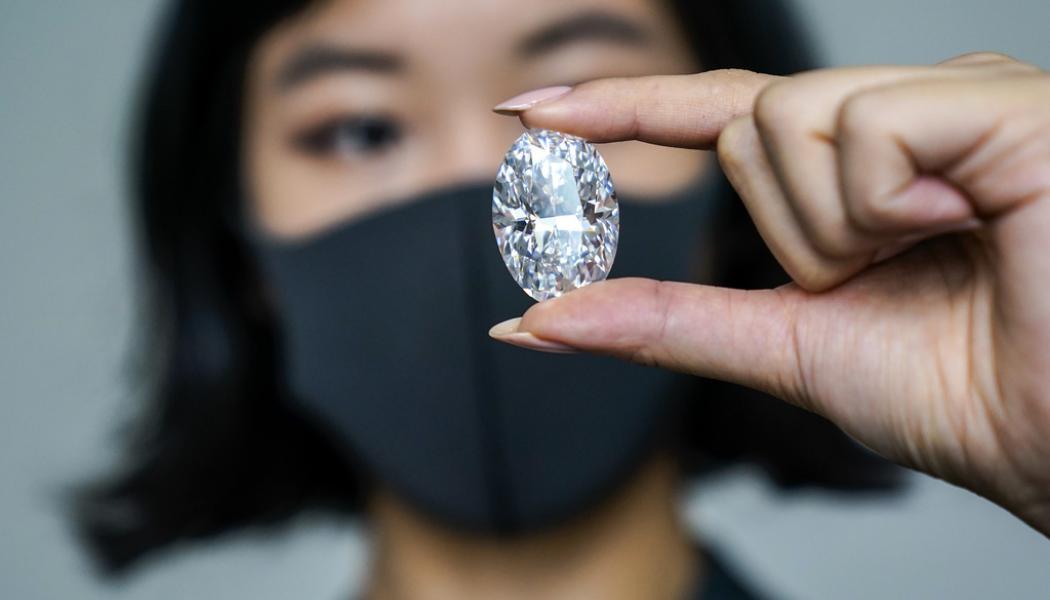 Mary Altaffer/AP/TT: Diamanter av högre kvalitet står för omkring 20 procent av gruvindustrins diamantproduktion, men drar in 80 procent av vinsterna. Arkivbild.