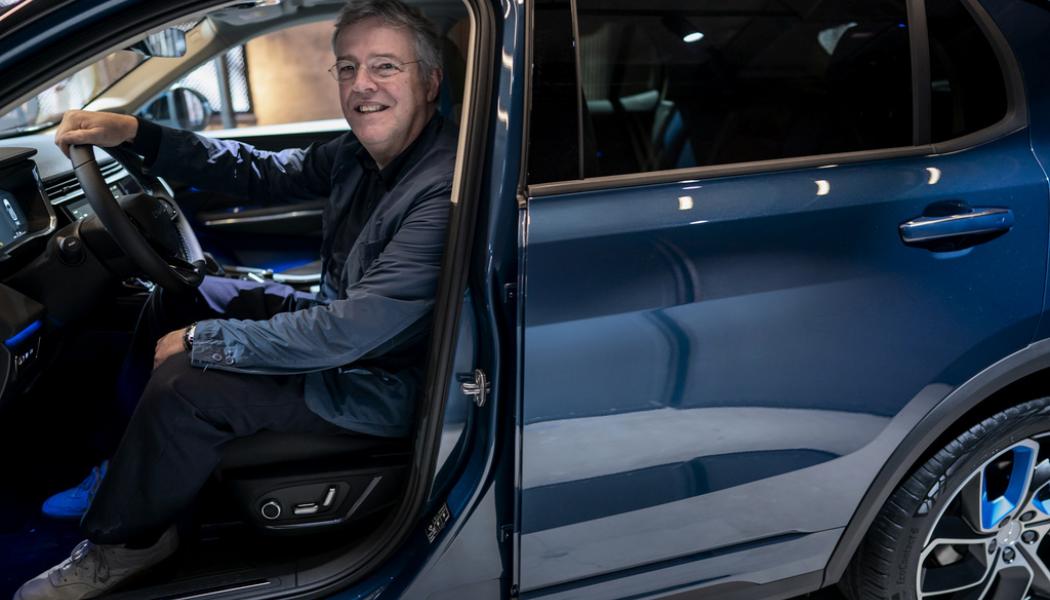 Björn Larsson Rosvall/TT: Lynk & Co:s vd Alain Visser säger att han inte vågade räkna med att så många som 95 procent skulle välja att prenumerera på bilen. Arkivbild.