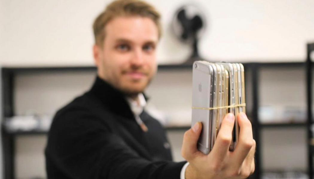 TT: På Refurbee har man en 40-stegsmodell för att testa alla funktioner på produkterna, berättar Nordenchefen Marcus Haglund.