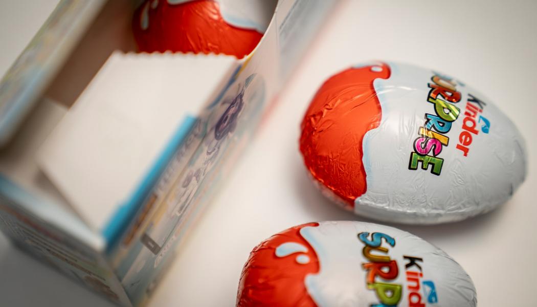 Mads Claus Rasmussen/AP/TT: Risk för salmonella i Kinderägg. Arkivbild.