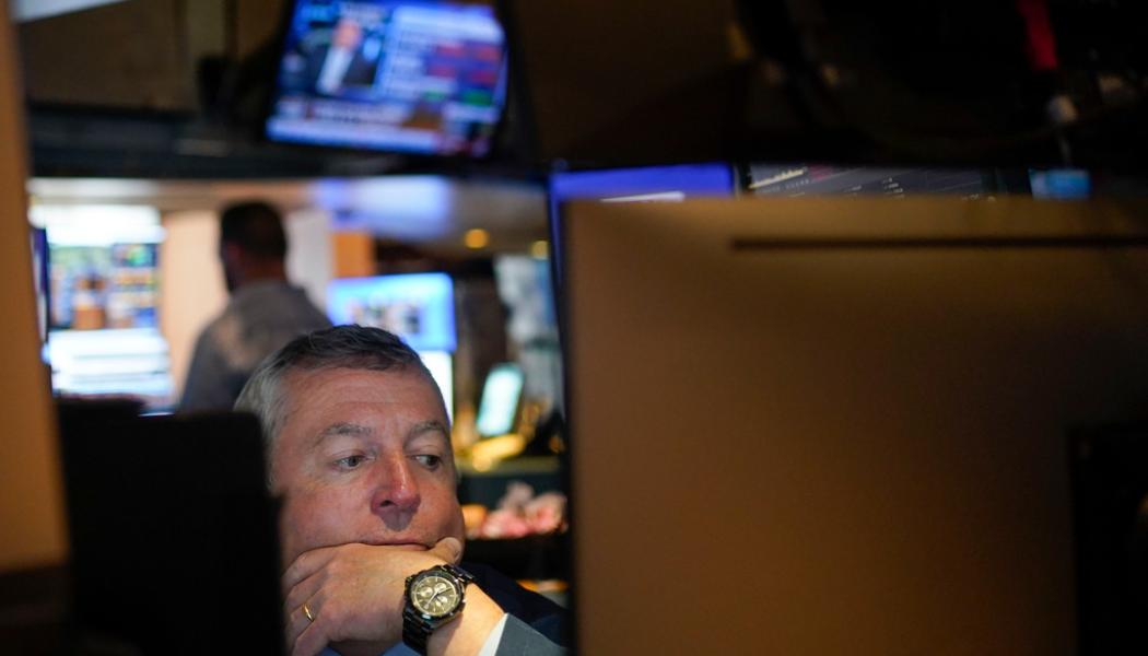 Seth Wenig/AP/TT: Wall Street stängde på plus. Arkivbild.