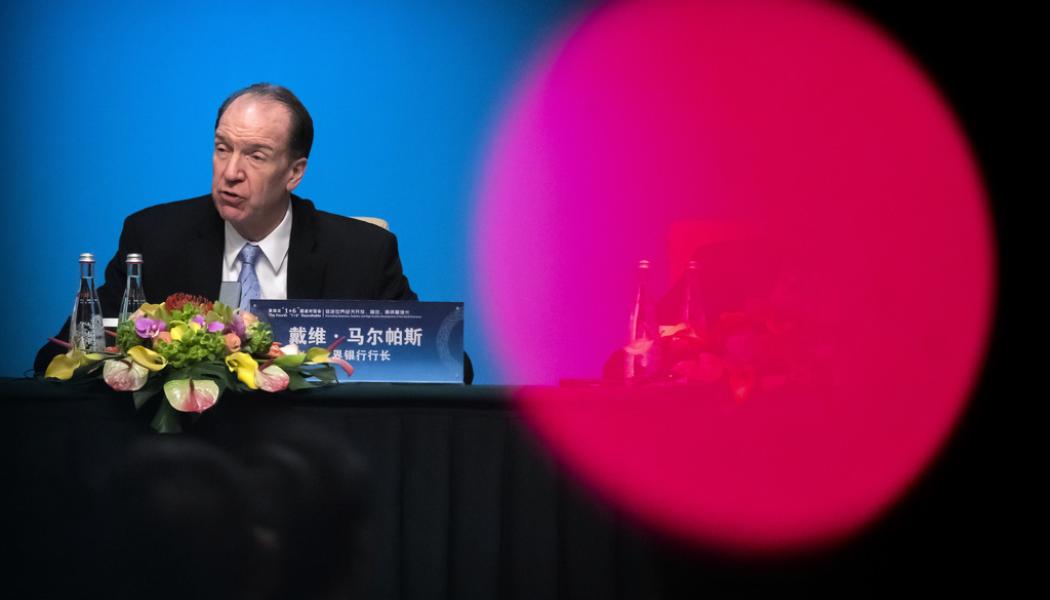 Mark Schiefelbein/AP/TT: Världsbankens chef David Malpass. Arkivbild.