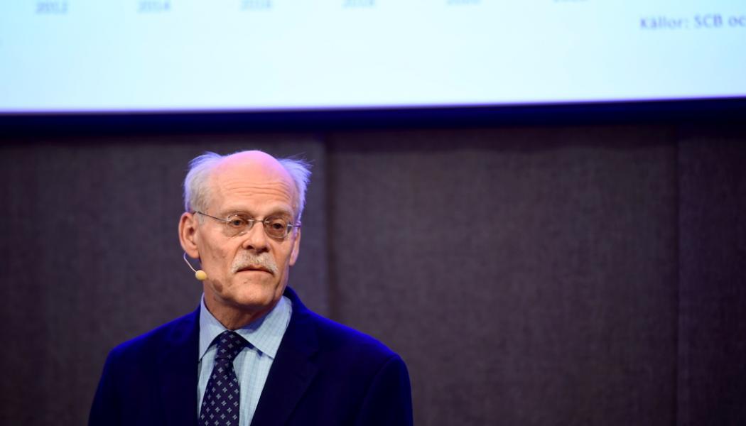 Paul Wennerholm/TT: Från och med nu kommer Riksbankschefen Stefan Ingves att sluta tala om reporäntan. Arkivbild.