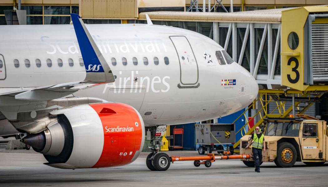 Johan Nilsson/TT: Ett SAS-plan redo för start från Malmö Airport.