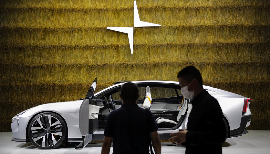 Andy Wong/AP/TT: Polestars aktie kan handlas redan på fredag. Arkivbild.