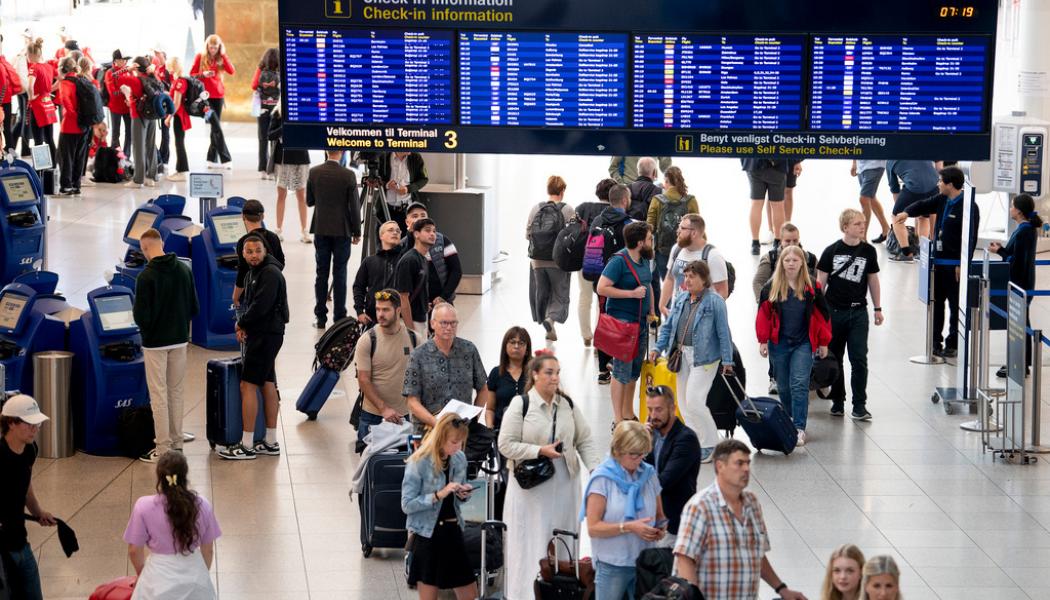 Nils Meilvang/Ritzau/TT: Upp till 30|000 passagerare kan påverkas dagligen om strejken bryter ut under lördagen.