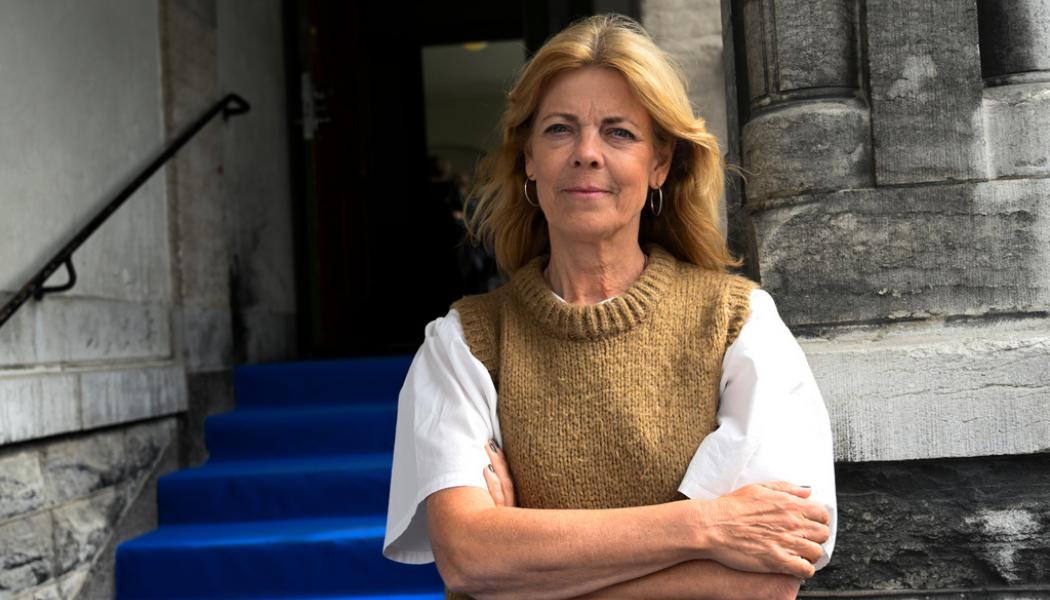 Henrik Montgomery/TT: Svensk Dagligvaruhandels VD Karin Brynell under Almedalsveckan.